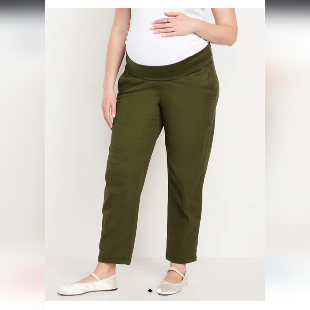 Old Navy Maternity Roll-over Waist OGC Chino Pants